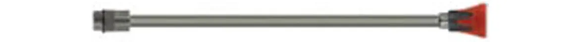 Lance simple inox 400mm avec raccord M24
