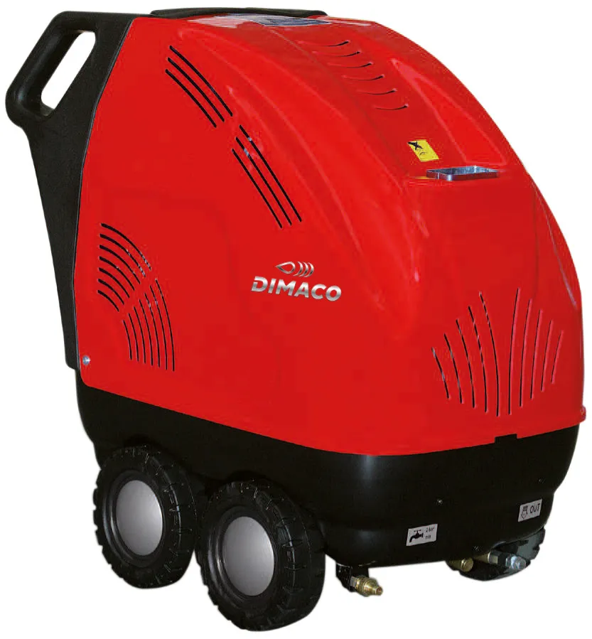Nettoyeur HP DIMACO électrique eau chaude 1260 l/h 200 bars
