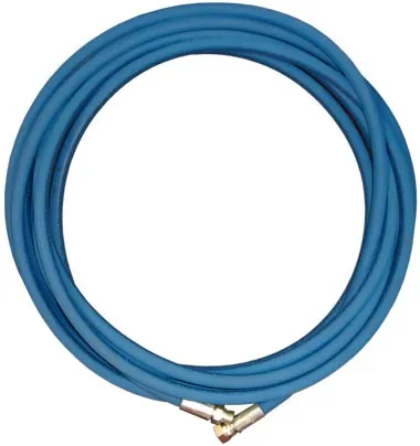 Flexible HP 3/8 2 Tresses acier 10 m Bleu   F F 3/8