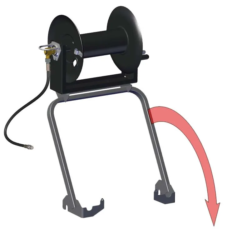 Kit Enrouleur Acier P/ gamme IG 10 et 12 CV nouv Modèle Galva