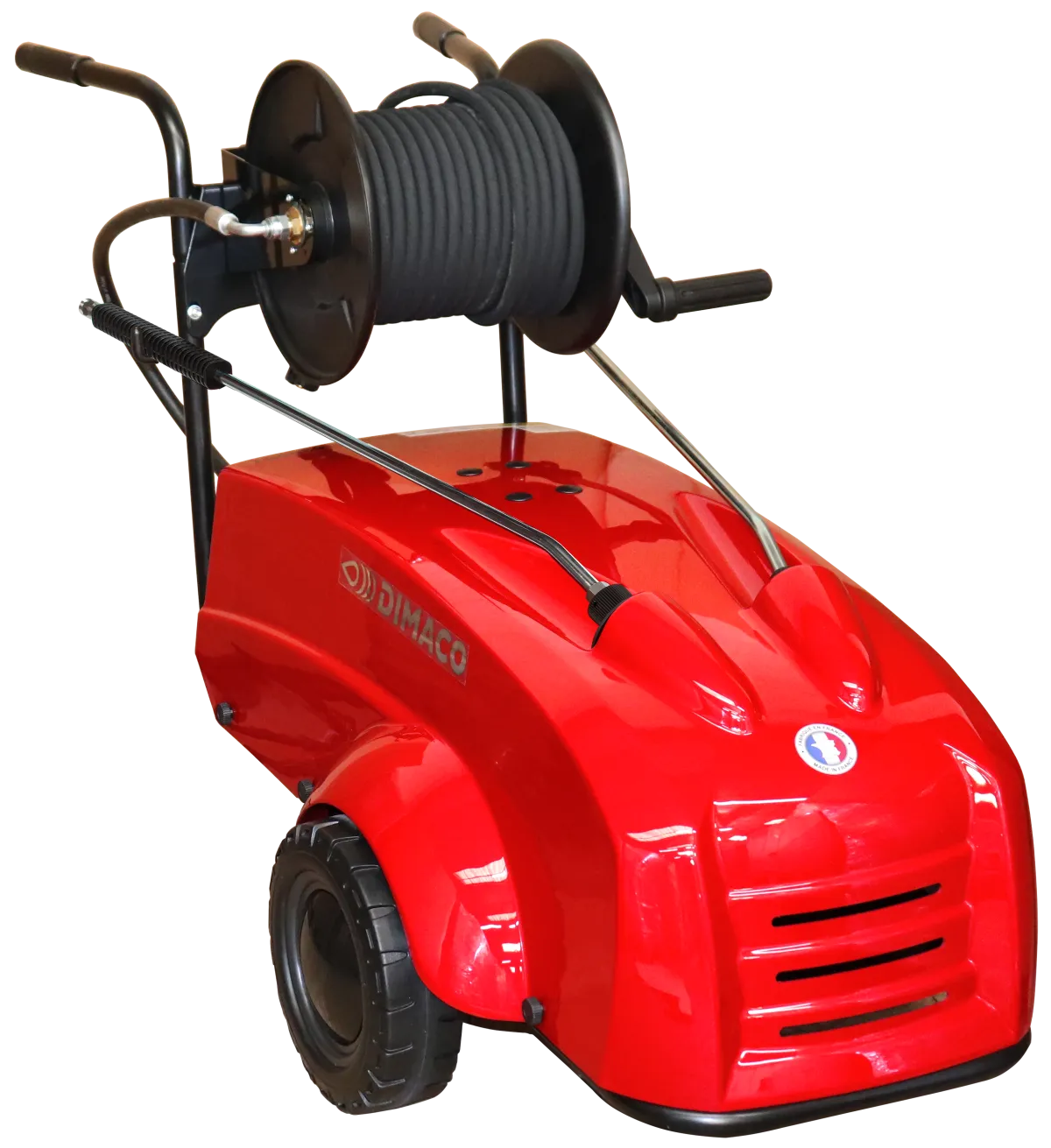 Nettoyeur HP DIMACO élec 1100l/h 160b 7.5cv triphasé Stop Total+Enrou