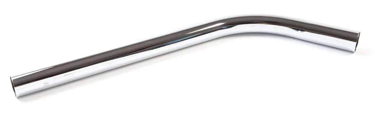 Tube acier chromé courbé mâle Ø 40 x 1
