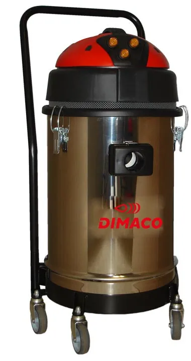 Aspirateur DIMACO 60L 3moteurs & cuve inox