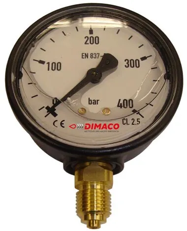 Manomètre ABS ø63 RV 0-400 bars
