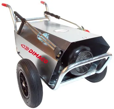 Nettoyeur HP DIMACO élect 900l/h 500b 20cv Brouette Galva Nouv Mod