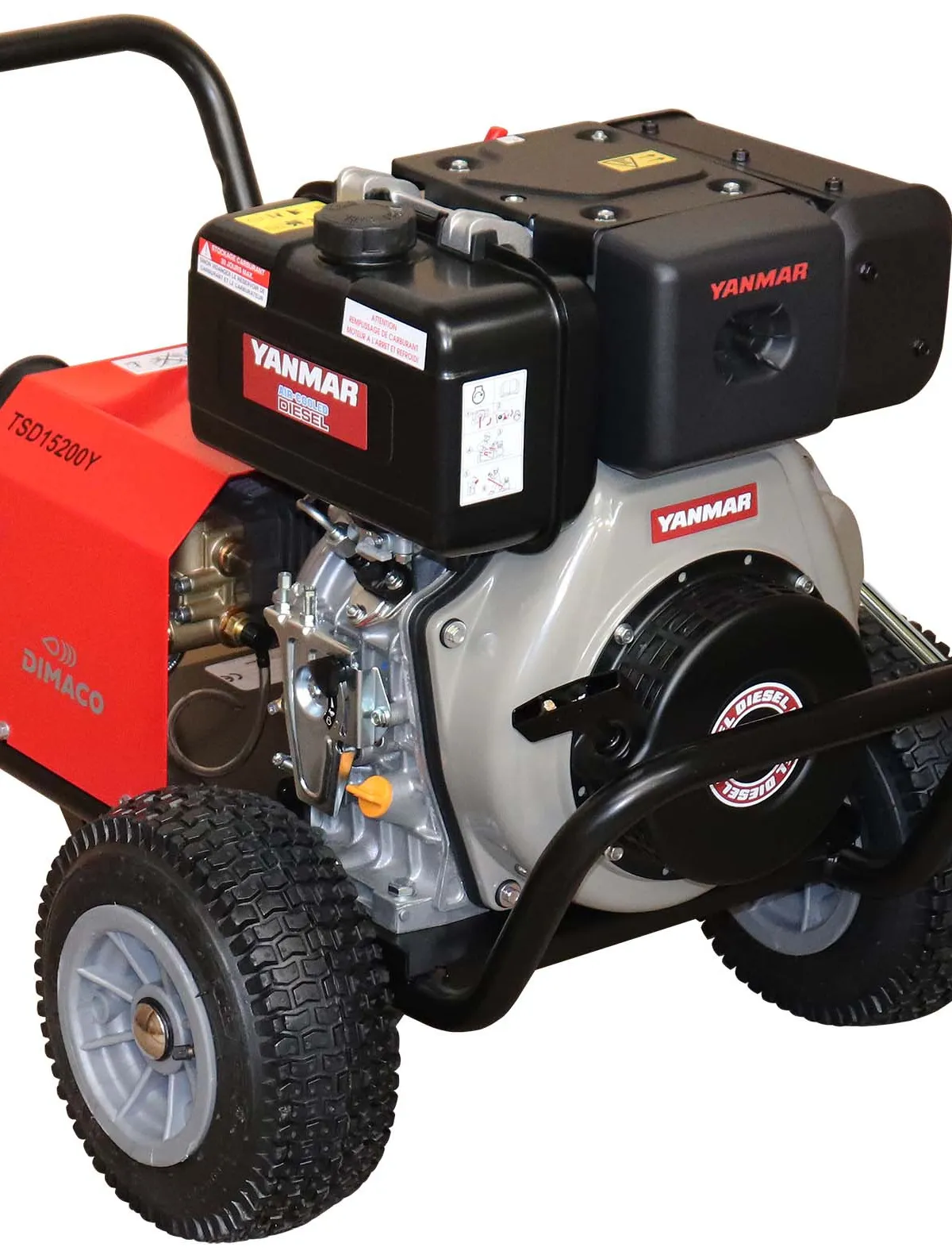 Nettoyeur HP DIMACO 900l/h 200b Moteur diesel Yanmar 10cv