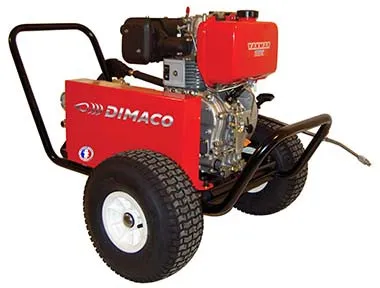 Nettoyeur HP DIMACO 900l/h 210b Moteur Diesel Yanmar 10cv