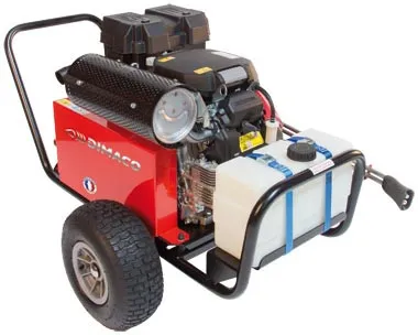 Nettoyeur HP DIMACO 1320l/h 250b Moteur ess HONDA 21cv Dem Ele