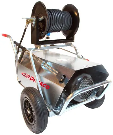Nettoyeur HP DIMACO élect 1800l/h 170b 12cv Brouette Galva Nouv Mod