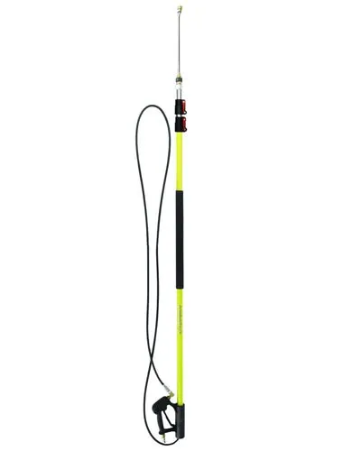 Lance télescopique 5,50m en fibre 276b avec harnais