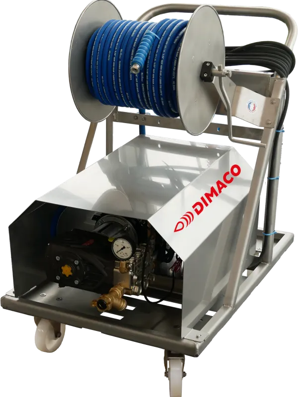Produit Nettoyeur H P inox IP 1200 l/h 120 bar élec. triphasé 7.5 CV Image