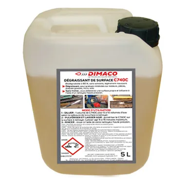 Produit Carton de 6 bidons de 5 l de produit dégraissant C740C Image