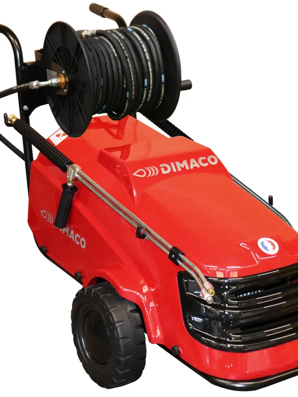 Produit Nettoyeur HP DIMACO électrique 900l/h 200b 7,5cv triphasé + Enroul Image